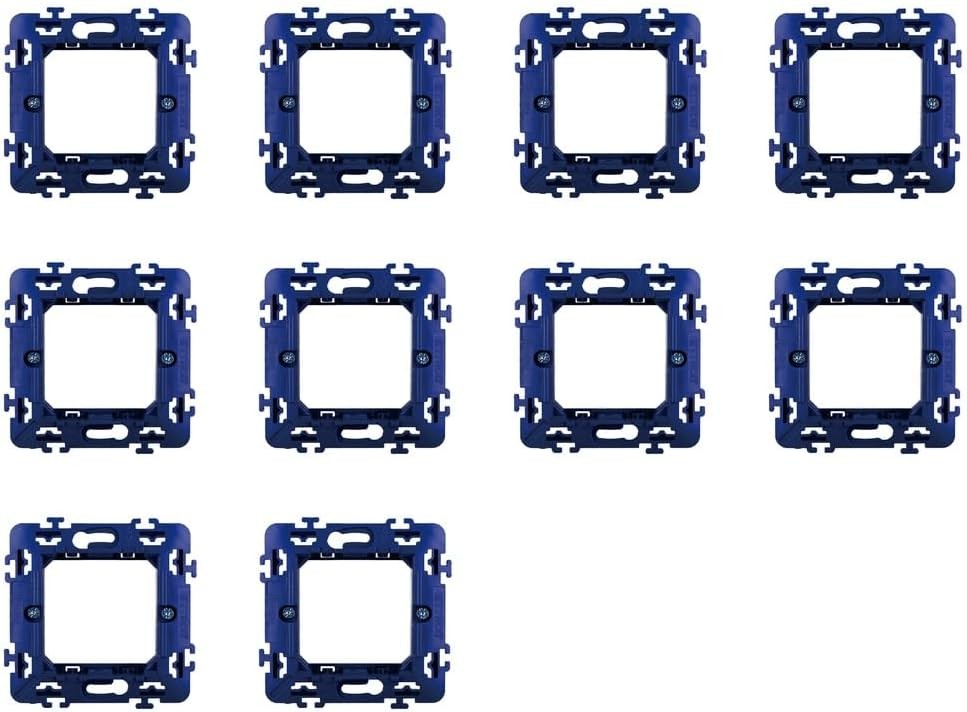 Suport Ixtrima 10 piese Compatibil cu Bticino Living Light, suporti cutie 502 503 504 507 (2 locuri - 2 module)