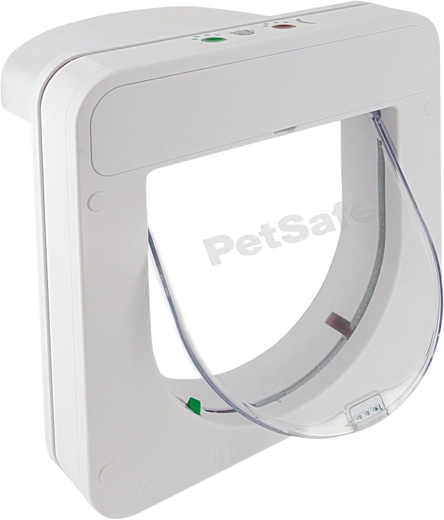 PetSafe Petporte smart Flap Flap pentru pisici cu microcip, acces automat cu recunoastere cip, pentru pisici de pana la 7 kg