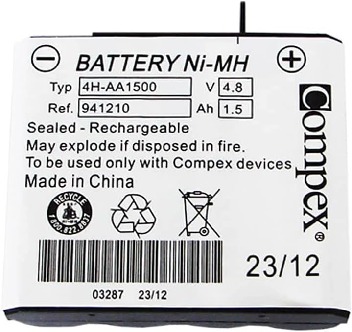 Compex 941210 - Baterie de schimb, culori asortate