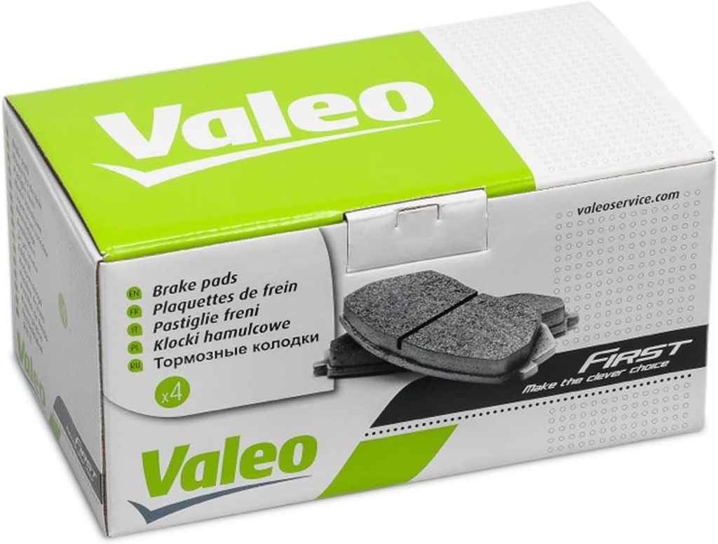 VALEO 301426 Set placute de frana Frana de parcare cu disc Set placute de frana Frana cu disc