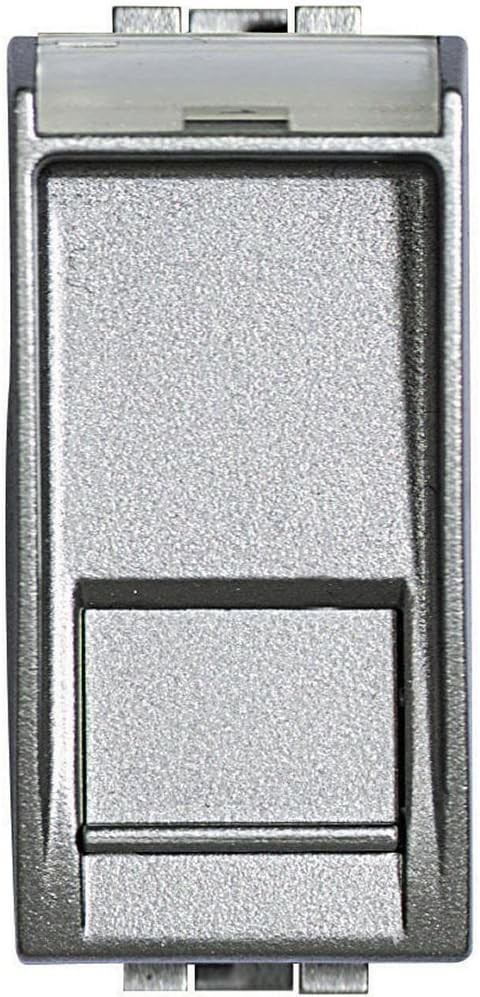 BTicino SNT4279C5ENF Priza de retea Livinglight RJ45, gri tehnic