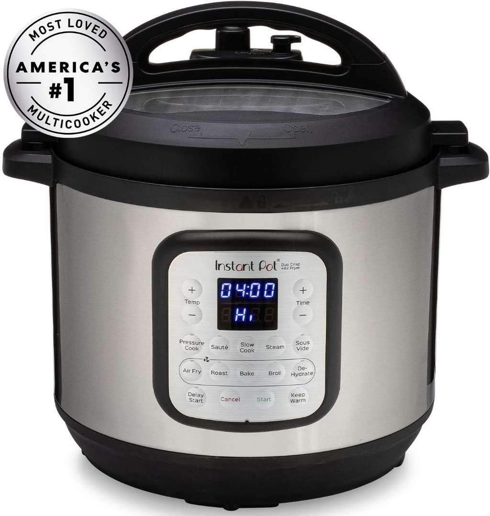 Instant Pot Duo Crisp 11-in-1 Air Fryer and Electric Pressure Cooker Combo