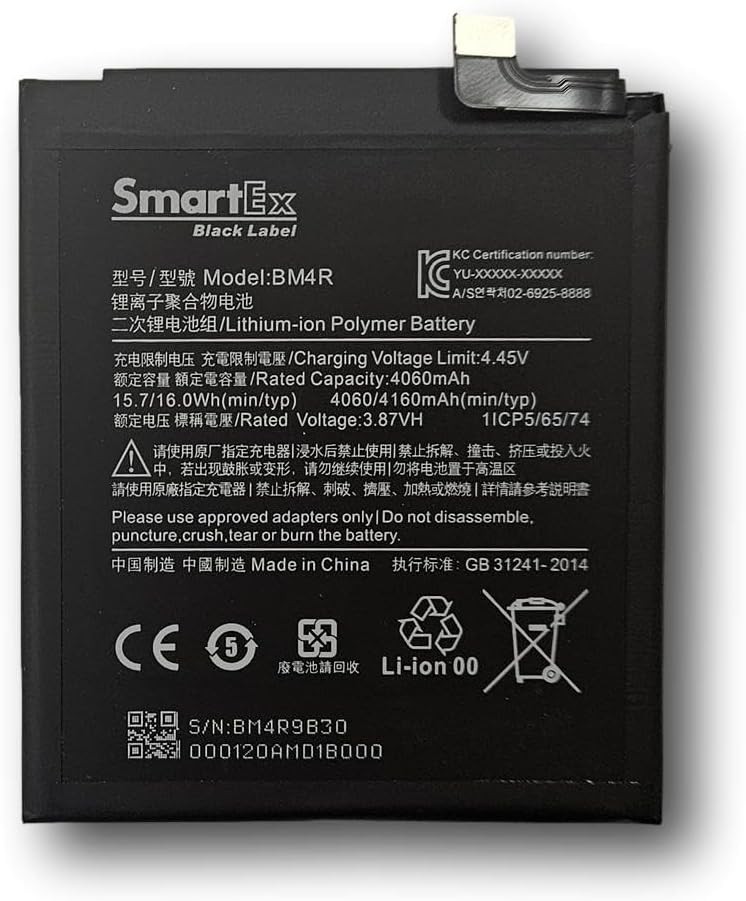 Baterie Smartex(R) compatibila cu modelul Xiaomi BM4R Mi 10 Lite