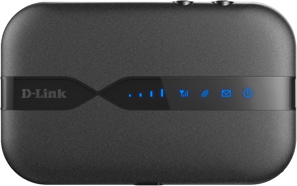 D-Link DWR-932 Pocket Hotspot 4G LTE prin SIM, Wi-Fi N150 Mbps, Slot pentru SIM si card Micro SD, Port Micro USB, Baterie reincarcabila 2020 mAh inclusa, Negru/Antracit