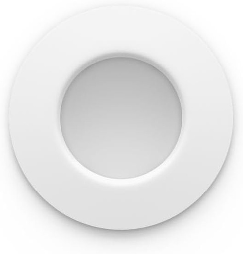 Lampa incastrata inteligenta Philips Hue, subtire, 170 mm, lumina alba si colorata, compatibila cu Bluetooth, control vocal cu Alexa, Apple Home si Google Assistant, neagra, pachet de 1