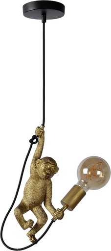 LUCIDE EXTRAVAGANZA CHIMP - Aplice suspendate - Ø 17.6 cm - 1xE27 - Negru
