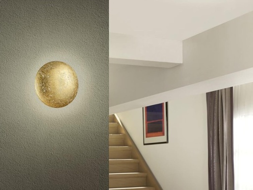 Aplica LED Trio Leuchten Chiros 224110179, metal auriu, incl. LED de 8 wati, auriu