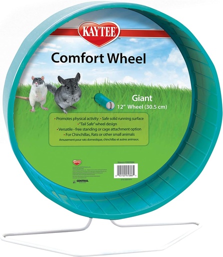 Roata de exercitii Interpet 861386 Superpet Comfort, imensa, 30,5 cm (12 inch), culori asortate