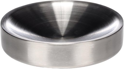 Bol de hranire Muscat rotund argintiu 12.5x3cm 110ml