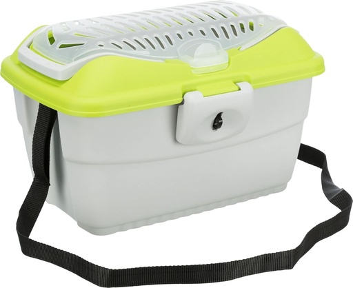 Trixie 39802 Cutie de transport Mini-Capri 40 x 22 x 30 cm verde deschis/verde, 1 bucata (1 pachet)