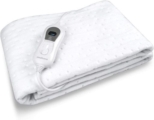 Patura electrica Medisana HU 665, 150 x 80 cm, oprire automata, protectie la supraincalzire, 3 setari de temperatura, lavabila, incalzitor de saltea potrivit pentru toate saltelele standard