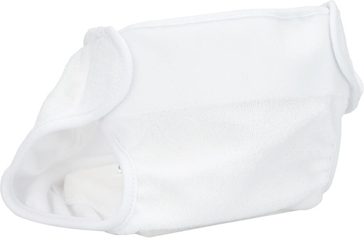 Scutec-chiloti Sunnybaby 26601/Chiloti din material textil cu insertie de intindere - Marime: 1 (4-6 kg)