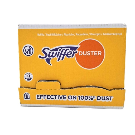 Captatoare de praf Swiffer Duster, 54 de captatoare, capteaza si retine praful si murdaria, ajunge in cele mai dificile zone ale casei, format Giga