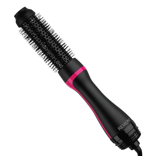 Revlon One-Step Style Booster - Perie rotunda de uscare si coafare, Perie rotunda - 38 mm (Peri termici, Cap acoperit cu ceramica, Tehnologii ionice si ceramice), RVDR5292UKE