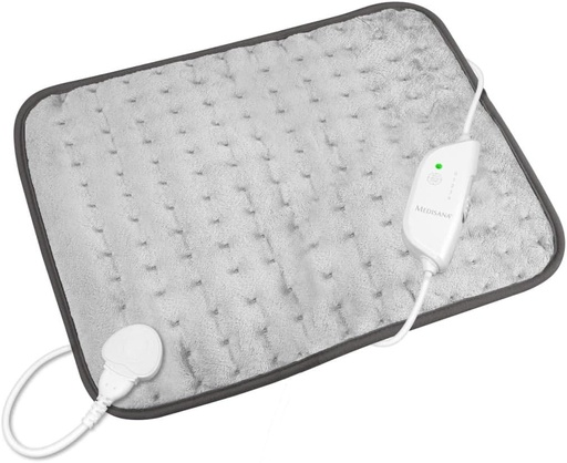 Perna incalzitoare Medisana HP 650 XL, 45 x 35 cm, perna incalzitoare pentru dureri de spate si gat, cu 4 setari de temperatura si protectie la supraincalzire, covoras incalzitor cu oprire automata, lavabil