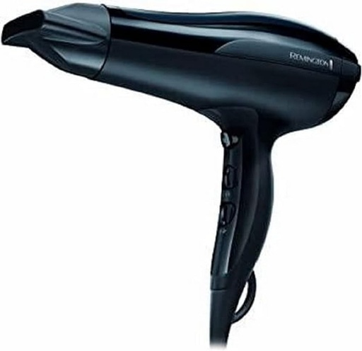 Uscator de par ionic Remington Pro-Air [Puternic, usor] (2200W, uscare rapida, anti-incretire, invelis ceramic: distributie uniforma, 3 setari de caldura/2 setari de viteza, concentrator de precizie) D5210