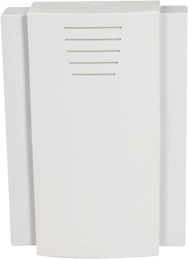 Sonerie SUNDI cu transformator incorporat, 230V, Plastic/Metal, Alb, Largo, Mama