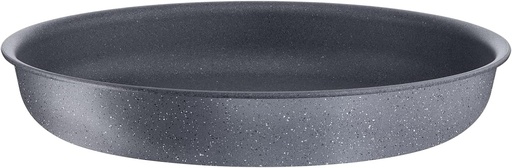Tigaie Lagostina Ingenio Mineralis Verde Ø 24 cm, tigaie din aluminiu 100% reciclat, pentru gaz, cuptor si inductie, cu indicator de gatire, poate fi utilizata cu un maner detasabil