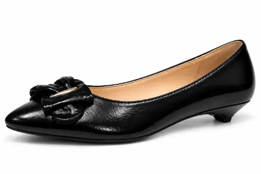 Pantof dama Jade Butterfly, negru, marime 35-40