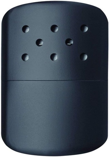 Incalzitor de maini Zippo - 12 ore de caldura - Reincarcabil cu lichid de bricheta - Reutilizabil - Incalzitor de buzunar negru