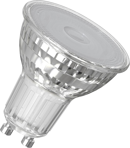 Lampa LED OSRAM LED Star Value PAR16 pentru soclu GU10, lampa cu reflector, GL, 620 lumeni, alb rece (4000K), inlocuitor pentru becurile incandescente conventionale de 49W, nedimabile, pachet de 10