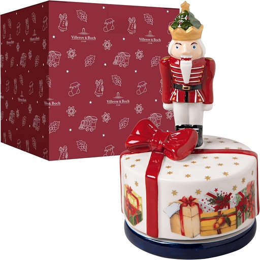 Villeroy & Boch - Nostalgic Melody, spargator de nuci rotativ, 9 x 15 cm, portelan, multicolor 14-8640-6308