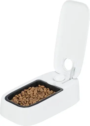 Hranitoare automata pentru animale de companie Trixie TX1, 300 ml / 27 × 7 × 24 cm, ALB