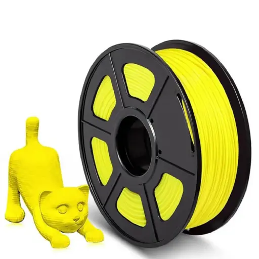 Filament imprimanta 3D PLA Yellow 1.75mm 1KG