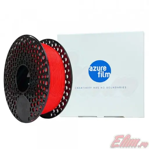 Filament imprimanta 3D PLA Neon Red Azure Film 1.75mm 1KG