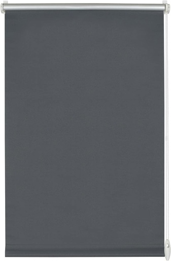Rulou GARDINIA EASYFIX cu suport termic pentru prindere sau lipire, rulou opac fără găurire, protecție termică, economie de energie, ardezie, 100 x 210 cm (l x Î)