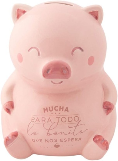 Pușculiță Mr. Wonderful WOA10323ES, roz, pentru toate lucrurile frumoase care vor veni