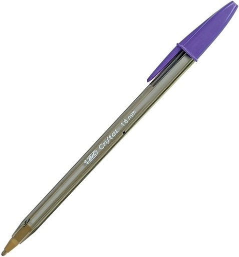 Pix cu bilă Bic 122264 Bic Cristal Fun, 1,6 mm, violet