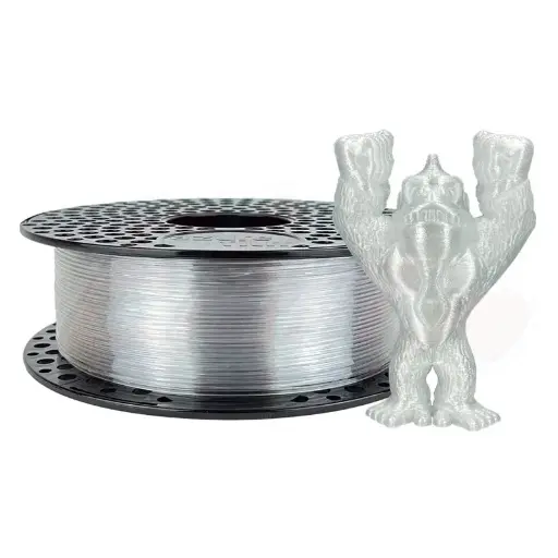  Filament imprimanta 3D TPU FlexA98 Transparent Azure Film 1.75mm 1KG