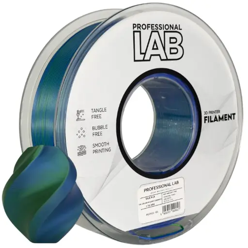 Filament imprimanta 3D Silk PLA Tri Color Oceans Embrace - Prof. Lab 1.75mm 1KG