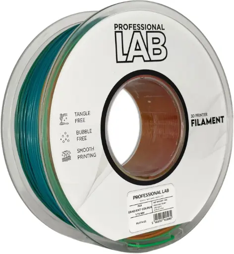 Filament imprimanta 3D PLA gradient colour - Prof. Lab 1.75mm 1KG