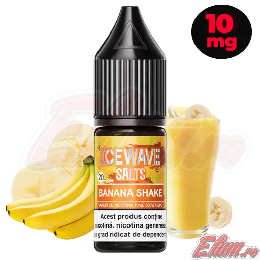 Lichid Ice Wave Banana Shake 10ml NicSalt 10mg/ml