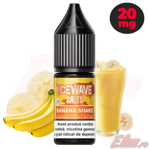 Lichid Ice Wave Banana Shake 10ml NicSalt 20mg/ml