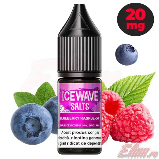 Lichid Ice Wave Blueberry Raspberry 10ml NicSalt 20mg/ml