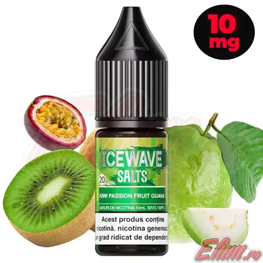 Lichid Ice Wave Kiwi Passion Fruit Guava 10ml NicSalt 10mg/ml