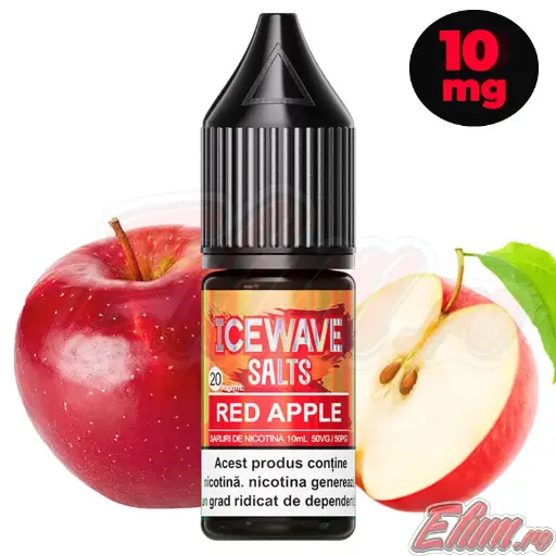 Lichid Ice Wave Red Apple 10ml NicSalt 10mg/ml