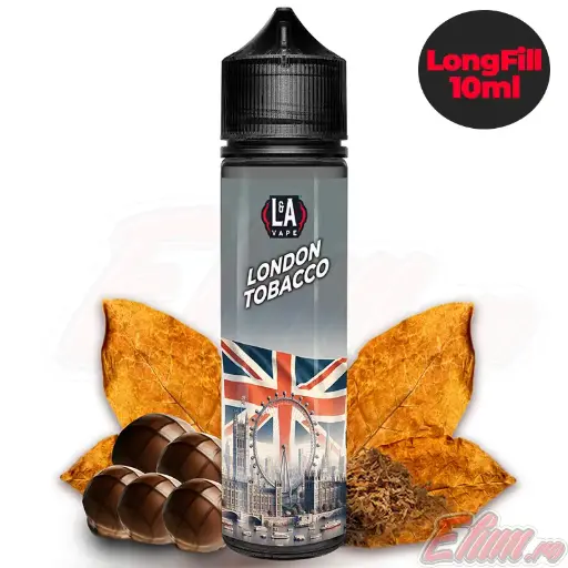 AROMA LA VAPE London Tobacco 0mg Longfill 10ml