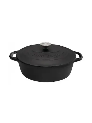 Oala ovala din fonta KING Hoff 33cm 6.2l inductie KH-1531