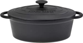 Oala ovala din fonta KING Hoff 30cm 4.5l inductie KH-2255