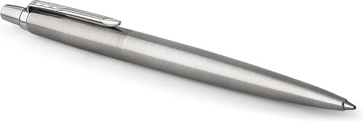 Parker Jotter Pix din Oțel Inoxidabil cu Detalii Cromate, Cerneală Albastră, Cutie Cadou