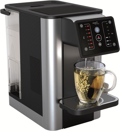 Aqua Optima Aurora dozator instant de apa calda si rece filtrata, reduce calcarul, microplasticele, clorul si altele cu filtrul Evolve+, aparat de 3.8 L pentru apa fierbinte si rece pentru casa si birou 