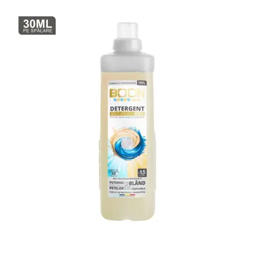 Detergent Lichid Rufe BOON Clear 1.5L – 50 spalari