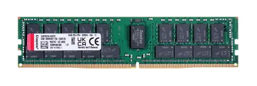 Modul memorie RAM Kingston 64GB ECC RDIMM KSM32RD4/64MFR 2RX4 PC4  3200MT/s CL22 - pentru server si workstation  