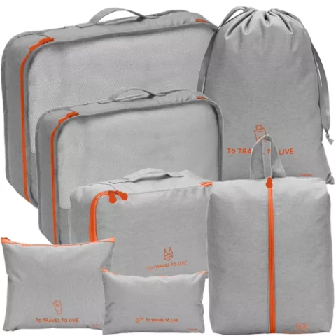 Organizator de călătorie pentru valiză - 7 buc. Trizand 23111