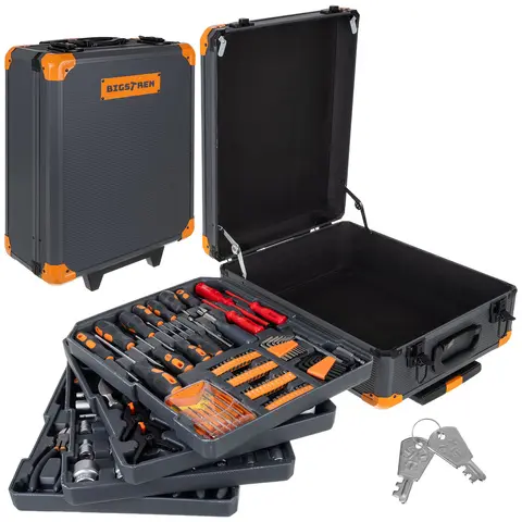 [00026510] Set de scule într-o cutie cu 1000 de piese. Bigstren 26510