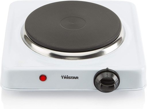 Plită electrică Tristar Kp-6185, termostat reglabil, 22 x 24,5 x 7,8 cm